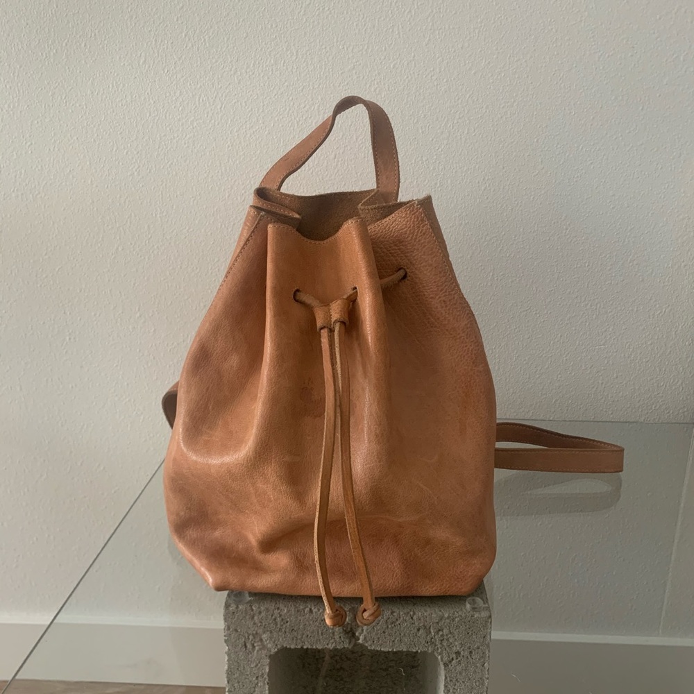 RARE Madewell Somerset Leather Backpack